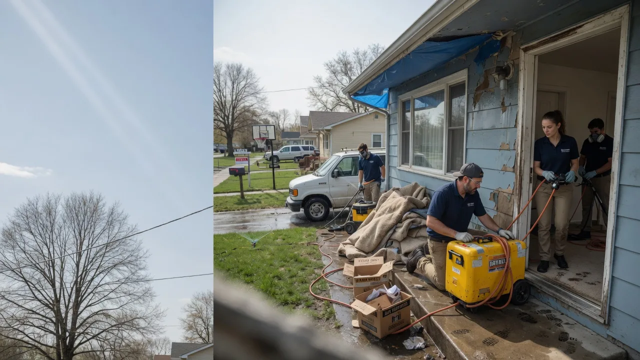 Basement Flood Cleanup in Pleasantville, PA near me
